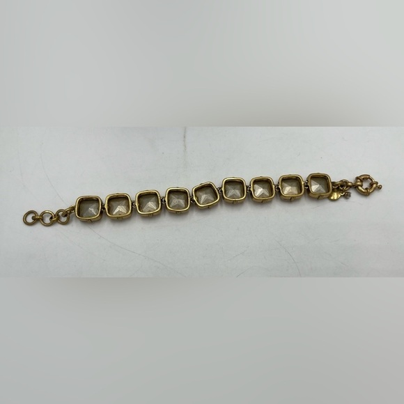 J. Crew Brass and Pretty Peach
Rhinestone Gold Gone Tennis Bracelet - Picture 13 of 13